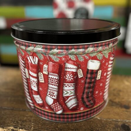 Christmas Stockings Tin